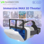 Shinecon VR Box IMAX Giant Screen Virtual Reality Glasses - SC-G15 - Black - Image 2
