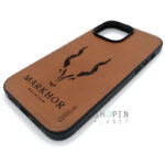 Apple iPhone 14 Pro Max Customized Leather Case Markhor Engraved - Image 4