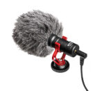 BOYA BY-MM1 Shotgun Video Microphone, Universal Compact On-Camera Mini Recording Mic