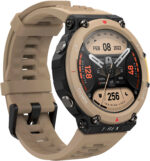Amazfit T-Rex 2 Smart Watch for Men, 5 Satellite Positioning, 24-Day Battery Life, Outdoor GPS Military Smartwatch, Real-time Navigation- Desert Khaki