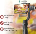 Hohem iSteady Mobile+ 3-Axis Gimbal Stabilizer for iPhone & Android Smartphones - Image 3