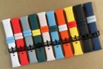 Xiaomi Mi Band 7 Pro Faux Leather Texture Wristband Silicone Bracelet Replacement Belt 2022 - Orange - Image 3