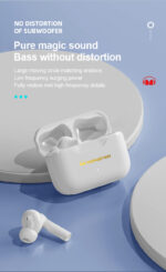 Lenovo MONSTER AIRMARS XKT02 True Wireless Bluetooth Earphones – White - Image 2