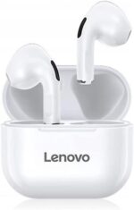 Lenovo True Wireless Stereo In-Ear Earphone LP40 - White - Image 5