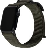 42mm/4mm/45mm/49mm Urban Armor Gear UAG Compatible with Apple Watch Band Active Watch Strap- Foliage Green - Image 2