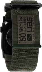 42mm/4mm/45mm/49mm Urban Armor Gear UAG Compatible with Apple Watch Band Active Watch Strap- Foliage Green - Image 3