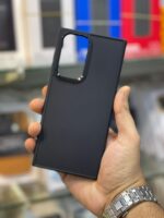 Galaxy S23 Ultra High Quality Classic Style Drop Resistance Smooth Texture Case - Black