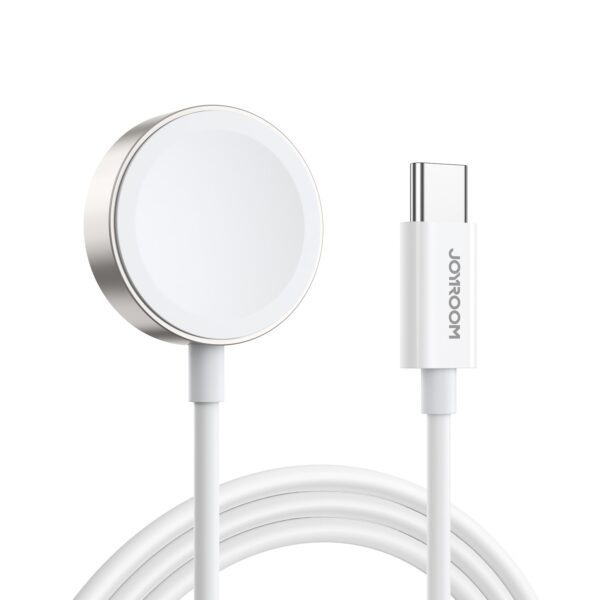 Joyroom S-IW004 Type C to iWatch Magnetic Wireless Charger - White