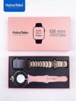 Haino Teko G8 Mini Smart Watch - Rose Gold - Image 3