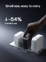 Joyroom TCG02 GAN Ultra 67W 2C2A Fast Charger+100W C To C Cable 1.2M - Image 4