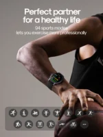 Joyroom JR-FC1 Classic Series Smart Watch - Black - Image 3