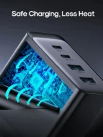 Joyroom TCG02 GAN Ultra 67W 2C2A Fast Charger+100W C To C Cable 1.2M - Image 5