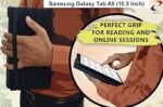 Samsung Tab 360 Degree Rotating Leather Case Cover For A9/A9 Plus A8/A7/A7 lite/S5e/S4/S3 - Black - Image 2