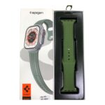 42mm/44mm/45mm/49mm Spigen Silicon Straps For Smart Watch - Green - Image 2
