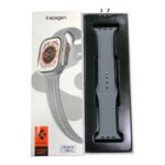 42mm/44mm/45mm/49mm Spigen Silicon Straps For Smart Watch - Grey - Image 2