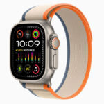 42mm/44mm/45mm/49mm Trail Loop Straps For Series 9 Ultra 2 Smart Watch – Orange/Beige/Blue