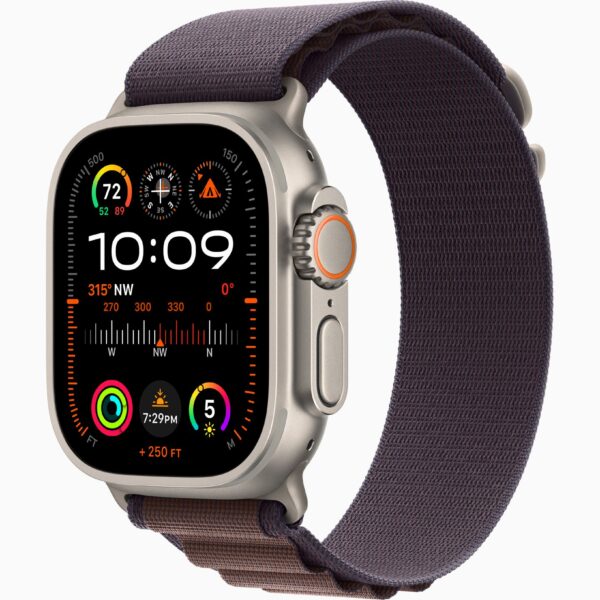 42mm-44mm-45mm-49mm Alpine Loop Smartwatch Strap For Apple Watch Ultra/Ultra 2- Indigo