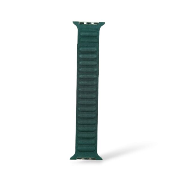 42mm/44mm/45mm/49mm Magnetic Link Straps For Series 9 Ultra 2 Smart Watch – Green