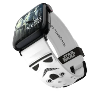 42mm/44mm/45mm/49mm Imperial Stormtrooper 3D Straps For Smart Watch – White