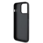 iPhone 15 Pro Max Ferrari Twist Metal Logo Leather Case – Red - Image 6
