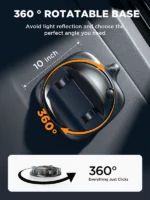 Joyroom JR-ZS354 Dashboard Car Phone Holder – Black - Image 4