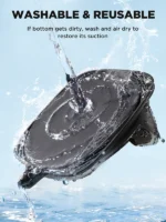 Joyroom JR-ZS354 Dashboard Car Phone Holder – Black - Image 7