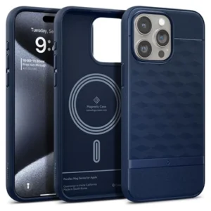 iPhone 15 Pro Max Parallax Rugged Slim Case - Blue
