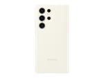 Samsung Galaxy S23 Ultra Silicone Case – Cream (100% Original)