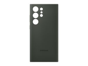 Samsung Galaxy S23 Ultra Silicone Case – Green (100% Original) - Image 5