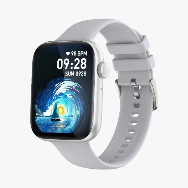 QWatch Bluetooth Calling Smart watch – Grey