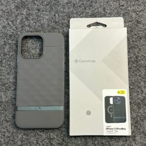 iPhone 15 Pro Max Parallax Rugged Slim Case - Grey