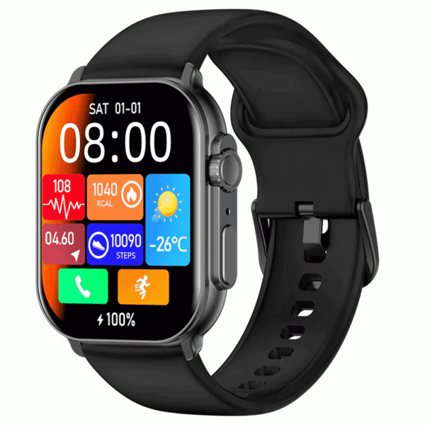 Imilab Imiki SF1E Bluetooth Calling Smart Watch – Black