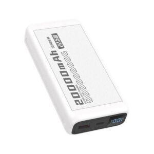 Sendem PH82 22.5W Super Fast Charging PD20W LED Display 20000mah Powerbank - White