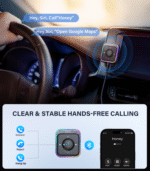 Joyroom JR-CB3 2-in-1 Wireless Transmitter/Receiver – Black - Image 3