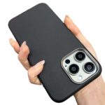 iPhone 15 Pro Max Henks Hazel Series Leather Case with MagSafe – Black