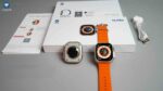 LITO T8 Pro Smart Watch HD Full Screen Waterproof Bluetooth Call Fitness Tracker Ultra Watches For Android IOS Orange Or Black Ocean Band - Image 2