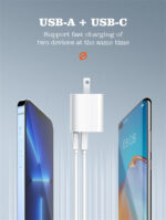 LDNIO A2318C 20W U+C FAST CHARGER - White - Image 4