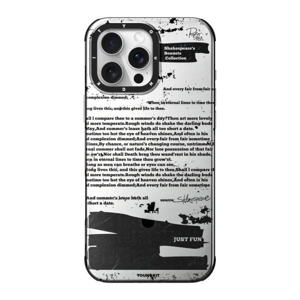 iPhone 16 Pro Max Young kit Source: Shakespeare Magsafe Case – Grey