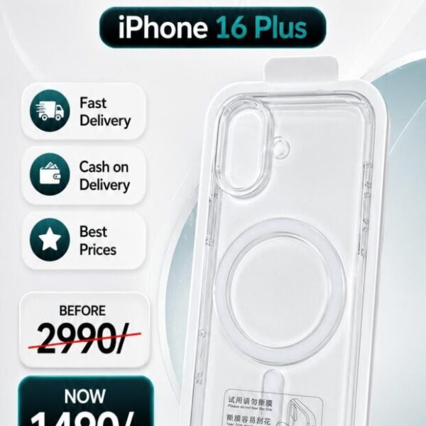 iPhone 16 Plus Clear Case with MagSafe