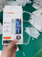 iPhone 16 Pro Tech21 Evoclear Completely Clear & Scratch Resistant Phone Case