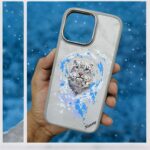 iPhone 16 Pro Max Dazzling Series White Tiger 360° Protection Creative Phone Case By Nimmy – White