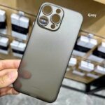 iPhone 16 Pro Max Kzdoo Air Skin Thin Paper Cover,0.4mm Thickness, Matte Super Thin Ultra Thin Protective Shell Gray