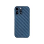 iPhone 16 Pro Max Kzdoo Air Carbon Thin Paper Cover,0.4mm Thickness, PP Pattern Back Shell - Blue