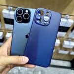 iPhone 16 Pro Kzdoo Air Skin Thin Paper Cover,0.4mm Thickness, Matte Super Thin Ultra Thin Protective Shell Blue