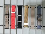 PACK OF 6 Smartwatch Straps 42mm/44mm/45mm/49mm Ultra/Ultra2 Series 2 to 9 Silicone Strap, Metal Chain, Leather Strap, Fine woven Magnetic Straps (Tray No Included) - Image 2