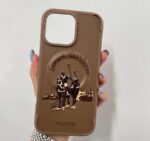 iPhone 16 Pro Max Virgil Series Santa Barbara Polo Racquet Club Magsafe Leather Case – Brown - Image 2