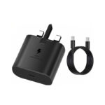 Samsung 45W 3 Pin Power Adapter With 1.8M C2C Cable Black
