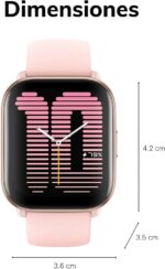 Amazfit Active Smart Watch 42mm,with AI Fitness & Sleep Coach, GPS, Alexa-Enabled & Bluetooth Calling & Music, 14 Day Battery, Fitness Tracker with 120+ Sports Modes, for Android & iPhone, Petal Pink - Image 6