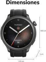 Amazfit Balance Smart Watch 46mm with Body Composition & Health Analysis, Sleep Recovery, GPS, Alexa Built-In, Bluetooth Calling, 14-Day Battery Life, 150+ Sports Modes, for Android iPhone, Black - Image 5