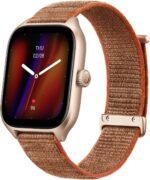 Amazfit GTS 4 Smart Watch with 1.75 AMOLED Display, Bluetooth Calling, Alexa Built-in, SpO2, Accurate GPS Tracking Fitness Sports Watch with 150 Sports Modes, 8-Day Battery Life (Autumn Brown)